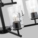 Myhouse Lighting Generation Lighting - 31172-112 - Nine Light Chandelier - Oslo - Midnight Black