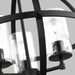 Myhouse Lighting Generation Lighting - 3124673-112 - Three Light Chandelier - Alturas - Midnight Black