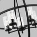 Myhouse Lighting Generation Lighting - 3124675-112 - Five Light Chandelier - Alturas - Midnight Black