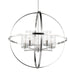 Myhouse Lighting Generation Lighting - 3124675-962 - Five Light Chandelier - Alturas - Brushed Nickel