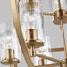 Myhouse Lighting Generation Lighting - 3124679-848 - Nine Light Chandelier - Alturas - Satin Brass