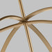 Myhouse Lighting Generation Lighting - 3124679-848 - Nine Light Chandelier - Alturas - Satin Brass