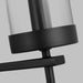 Myhouse Lighting Visual Comfort Studio - 3190303-112 - Three Light Chandelier - Zire - Midnight Black