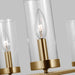 Myhouse Lighting Visual Comfort Studio - 3190305-848 - Five Light Chandelier - Zire - Satin Brass