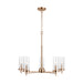 Myhouse Lighting Visual Comfort Studio - 3190305-848 - Five Light Chandelier - Zire - Satin Brass