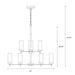 Myhouse Lighting Visual Comfort Studio - 3190309-848 - Nine Light Chandelier - Zire - Satin Brass