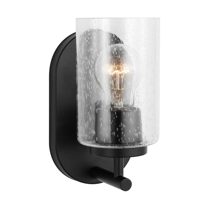 Myhouse Lighting Generation Lighting - 41170-112 - One Light Wall / Bath Sconce - Oslo - Midnight Black