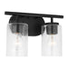 Myhouse Lighting Generation Lighting - 41171-112 - Two Light Wall / Bath - Oslo - Midnight Black