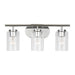 Myhouse Lighting Generation Lighting - 41172-05 - Three Light Wall / Bath - Oslo - Chrome