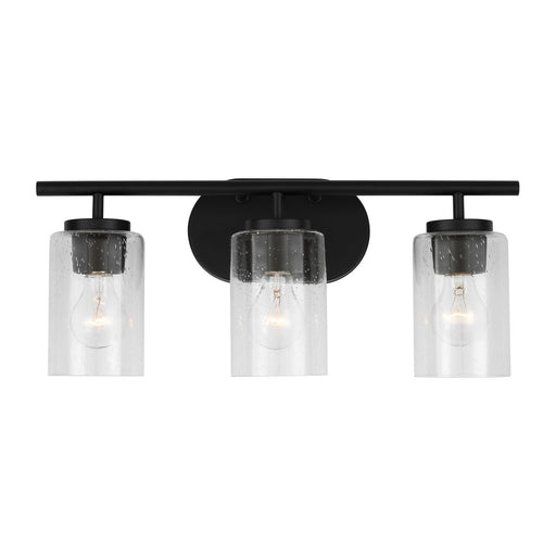 Myhouse Lighting Generation Lighting - 41172-112 - Three Light Wall / Bath - Oslo - Midnight Black