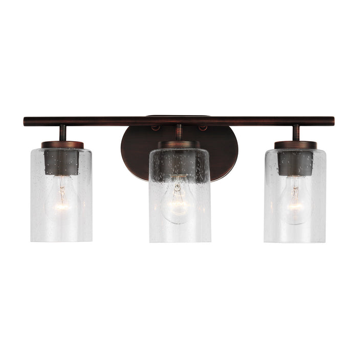 Myhouse Lighting Generation Lighting - 41172-710 - Three Light Wall / Bath - Oslo - Bronze