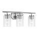 Myhouse Lighting Generation Lighting - 41172-962 - Three Light Wall / Bath - Oslo - Brushed Nickel