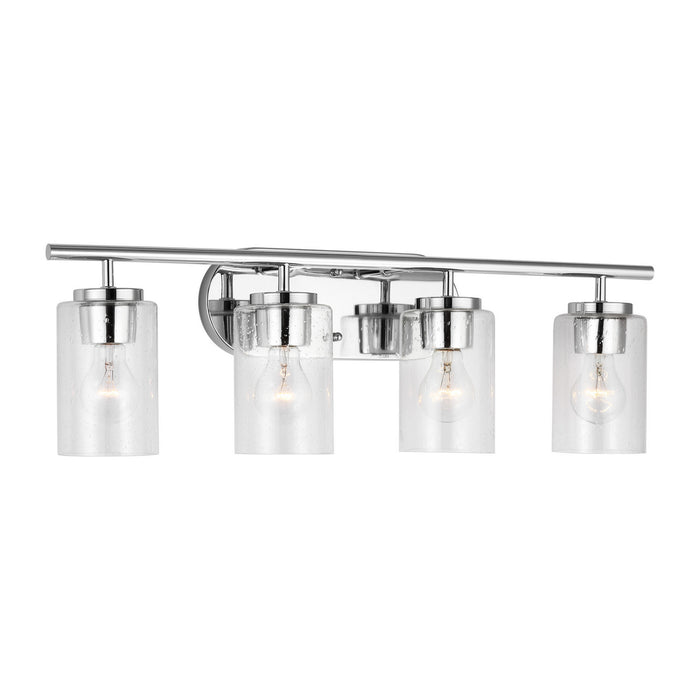 Myhouse Lighting Generation Lighting - 41173-05 - Four Light Wall / Bath - Oslo - Chrome