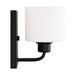 Myhouse Lighting Generation Lighting - 4128801-112 - One Light Wall / Bath Sconce - Canfield - Midnight Black