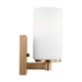 Myhouse Lighting Generation Lighting - 4139101-848 - One Light Wall / Bath Sconce - Hettinger - Satin Brass