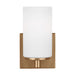 Myhouse Lighting Generation Lighting - 4139101-848 - One Light Wall / Bath Sconce - Hettinger - Satin Brass