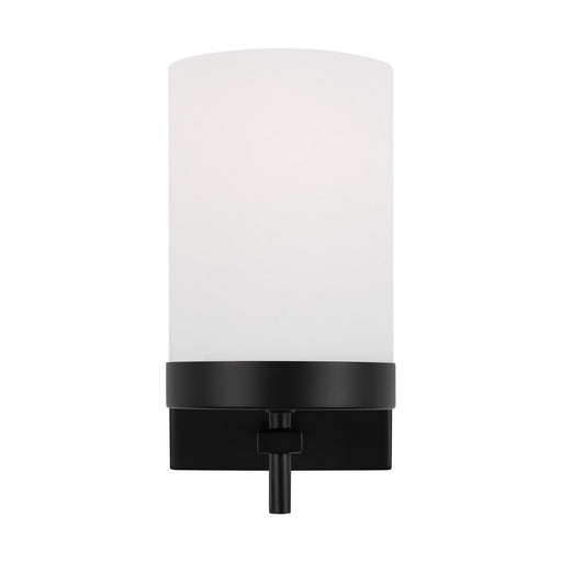 Myhouse Lighting Visual Comfort Studio - 4190301-112 - One Light Wall / Bath Sconce - Zire - Midnight Black