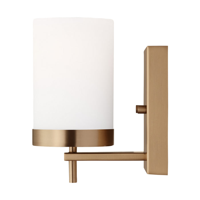 Myhouse Lighting Visual Comfort Studio - 4190301-848 - One Light Wall / Bath Sconce - Zire - Satin Brass