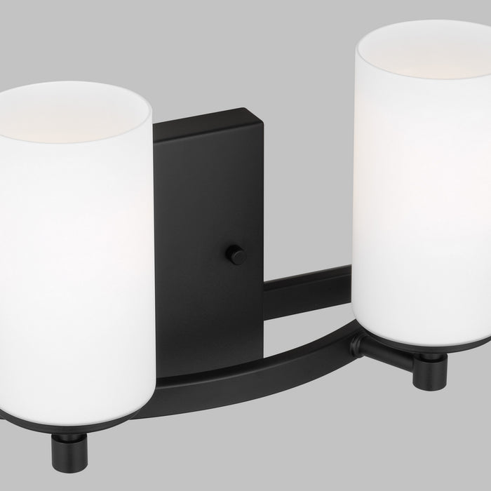 Myhouse Lighting Generation Lighting - 4424602EN3-112 - Two Light Wall / Bath - Alturas - Midnight Black