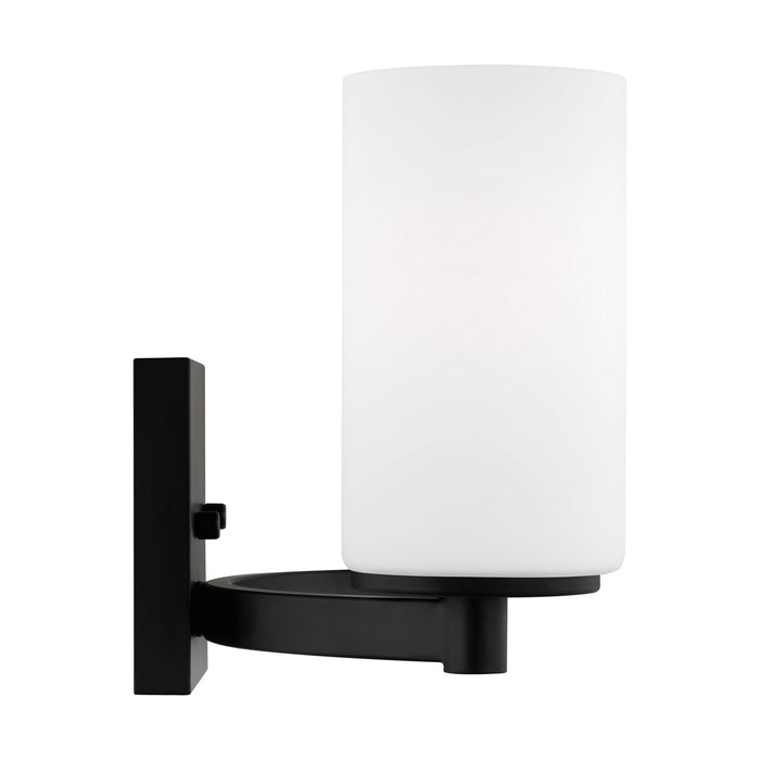 Myhouse Lighting Generation Lighting - 4439102-112 - Two Light Wall / Bath - Hettinger - Midnight Black