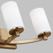 Myhouse Lighting Generation Lighting - 4439103-848 - Three Light Wall / Bath - Hettinger - Satin Brass