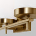 Myhouse Lighting Visual Comfort Studio - 4490303-848 - Three Light Bath - Zire - Satin Brass