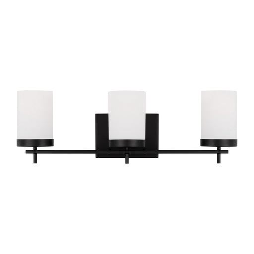 Myhouse Lighting Visual Comfort Studio - 4490303EN3-112 - Three Light Bath - Zire - Midnight Black