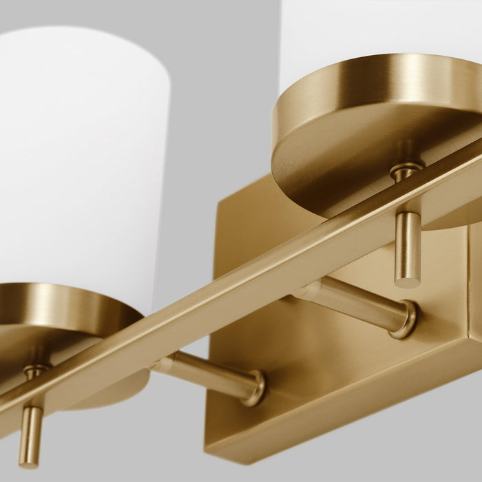 Myhouse Lighting Visual Comfort Studio - 4490304EN3-848 - Four Light Bath - Zire - Satin Brass