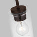 Myhouse Lighting Generation Lighting - 61170-710 - One Light Mini-Pendant - Oslo - Bronze