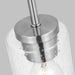 Myhouse Lighting Generation Lighting - 61170-962 - One Light Mini-Pendant - Oslo - Brushed Nickel