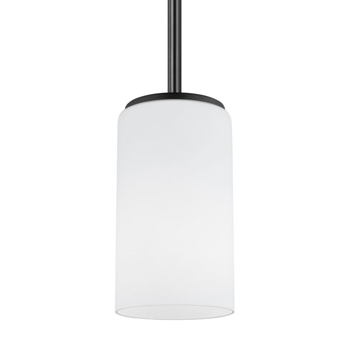 Myhouse Lighting Generation Lighting - 6124601-112 - One Light Mini-Pendant - Alturas - Midnight Black