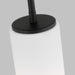 Myhouse Lighting Generation Lighting - 6124601EN3-112 - One Light Mini-Pendant - Alturas - Midnight Black