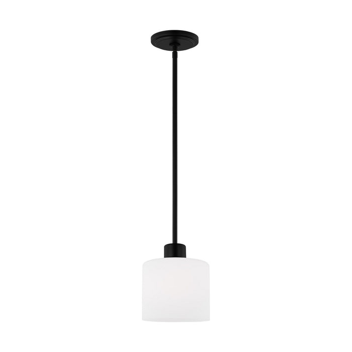 Myhouse Lighting Generation Lighting - 6128801-112 - One Light Mini-Pendant - Canfield - Midnight Black