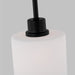 Myhouse Lighting Generation Lighting - 6128801-112 - One Light Mini-Pendant - Canfield - Midnight Black