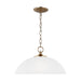 Myhouse Lighting Generation Lighting - 6516501-848 - One Light Pendant - Geary - Satin Brass