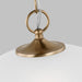 Myhouse Lighting Generation Lighting - 6516501EN3-848 - One Light Pendant - Geary - Satin Brass