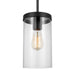 Myhouse Lighting Visual Comfort Studio - 6590301-112 - One Light Pendant - Zire - Midnight Black