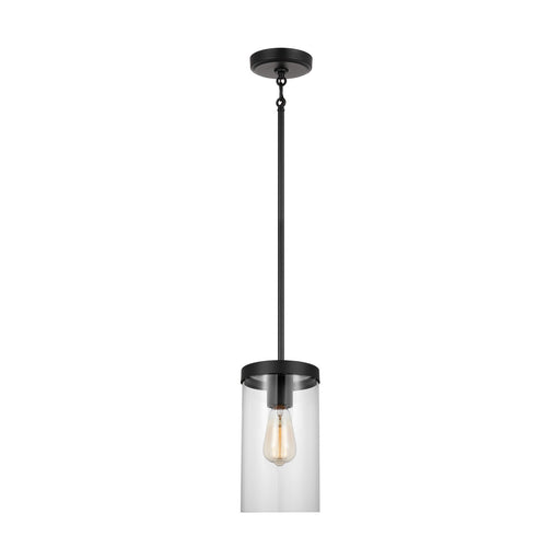 Myhouse Lighting Visual Comfort Studio - 6590301-112 - One Light Pendant - Zire - Midnight Black