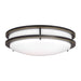 Myhouse Lighting Generation Lighting - 7650893S-71 - LED Flush Mount - Mahone - Antique Bronze