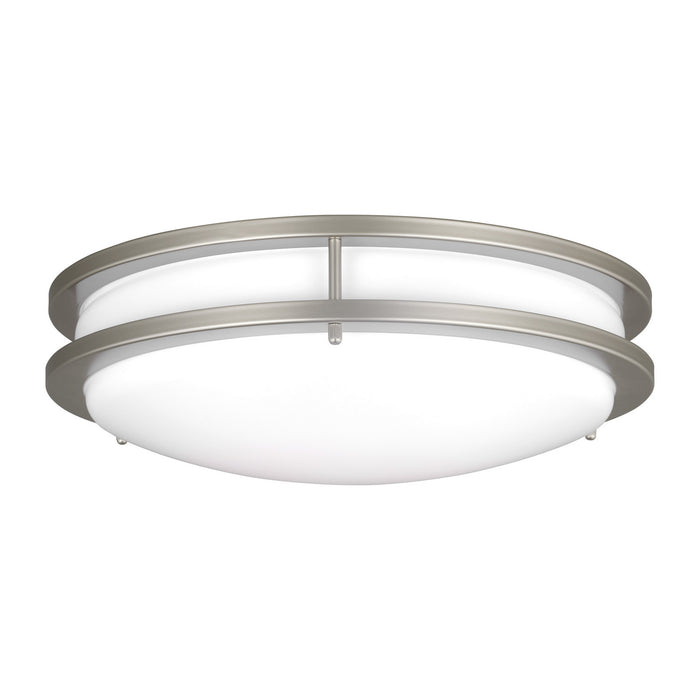 Myhouse Lighting Generation Lighting - 7650893S-753 - LED Flush Mount - Mahone - Painted Brushed Nickel