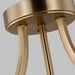 Myhouse Lighting Generation Lighting - 7716503-848 - Three Light Semi-Flush Convertible Pendant - Geary - Satin Brass