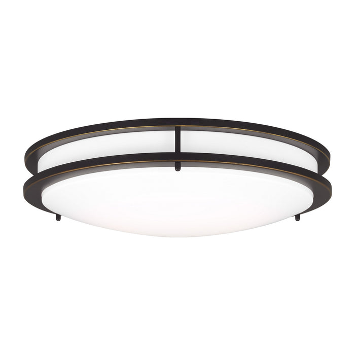 Myhouse Lighting Generation Lighting - 7750893S-71 - LED Flush Mount - Mahone - Antique Bronze