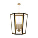 Myhouse Lighting Visual Comfort Studio - AC1106MBKBBS - Six Light Lantern - Curt - Midnight Black