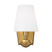 Myhouse Lighting Visual Comfort Studio - AV1001BBS - One Light Vanity - Paisley - Burnished Brass