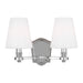 Myhouse Lighting Visual Comfort Studio - AV1002PN - Two Light Vanity - Paisley - Polished Nickel