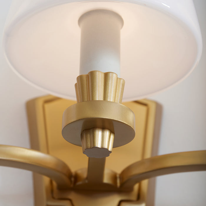 Myhouse Lighting Visual Comfort Studio - AV1003BBS - Three Light Vanity - Paisley - Burnished Brass