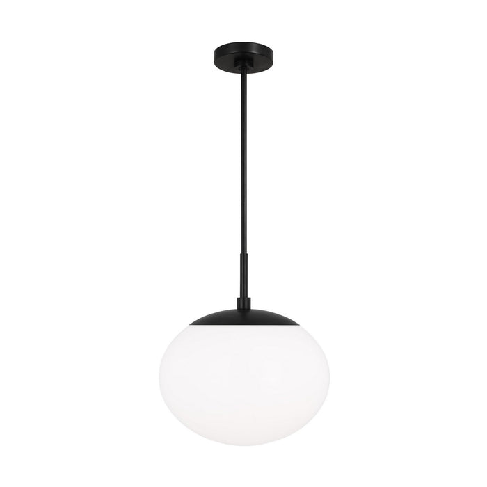 Myhouse Lighting Visual Comfort Studio - EP1341AI - One Light Pendant - Lune - Aged Iron