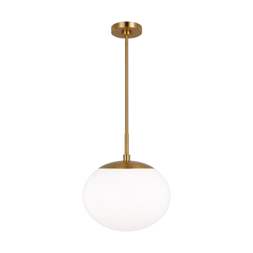 Myhouse Lighting Visual Comfort Studio - EP1341BBS - One Light Pendant - Lune - Burnished Brass