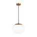 Myhouse Lighting Visual Comfort Studio - EP1341BBS - One Light Pendant - Lune - Burnished Brass