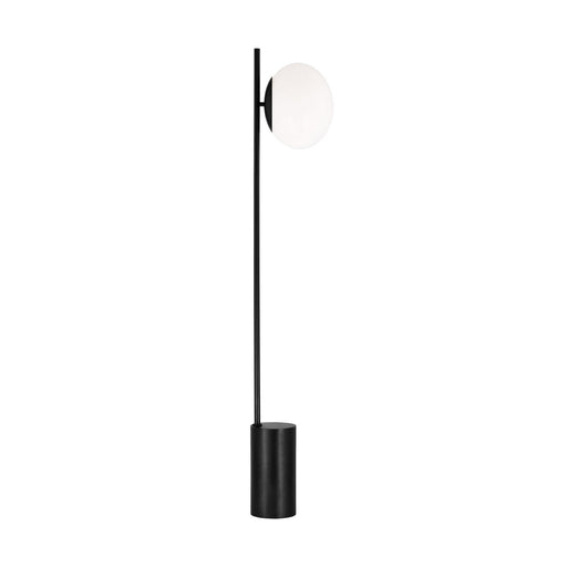 Myhouse Lighting Visual Comfort Studio - ET1361AI1 - One Light Floor Lamp - Lune - Aged Iron